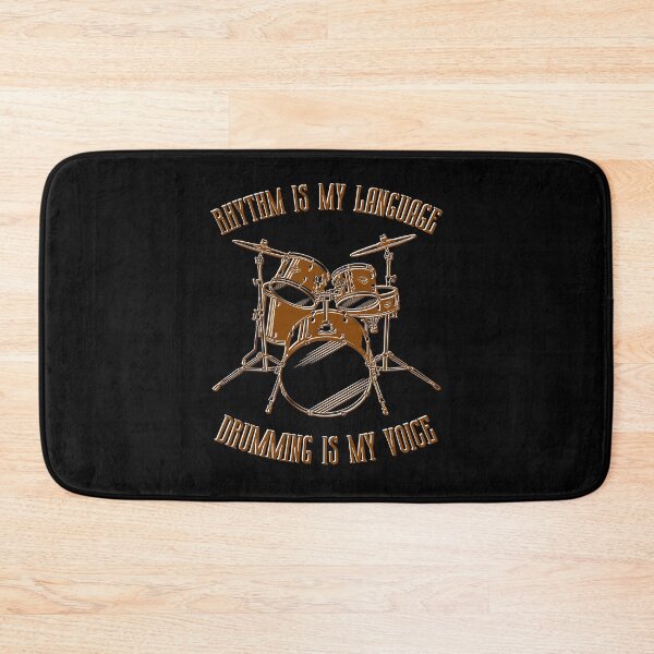 Item preview, Rhythm is my language drumming is my voice designed and sold by Marti t-shirts.