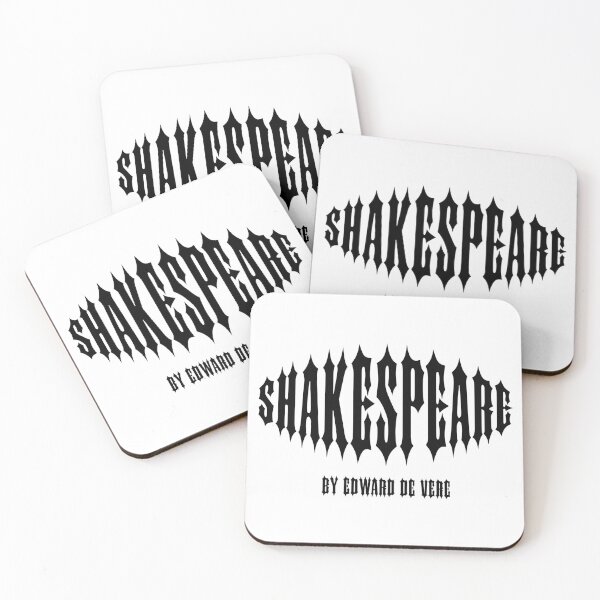 Item preview, SHAKESPEARE. BY EDWARD DE VERE. BLACK. designed and sold by 5hertz.