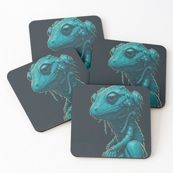 Item preview, Blue-green frog designed and sold by JiomLi.
