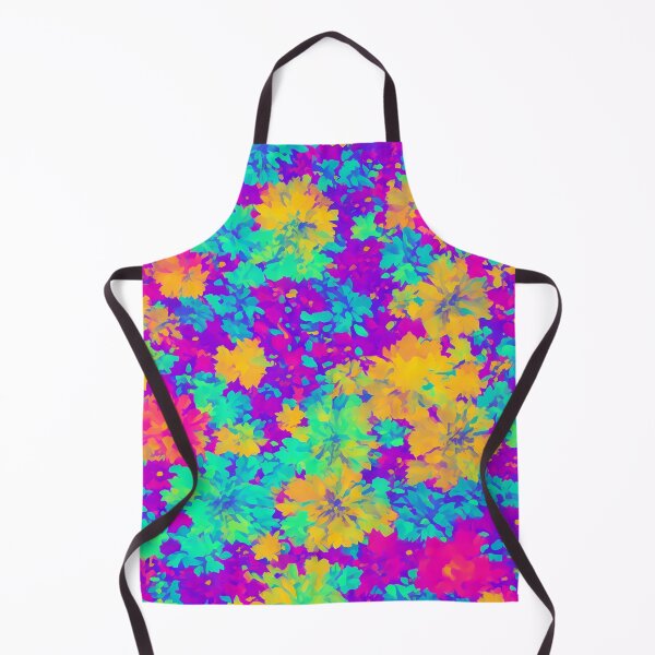 Item preview, Brightly coloured flowers abstract designed and sold by Oleksandr Ivanochko.