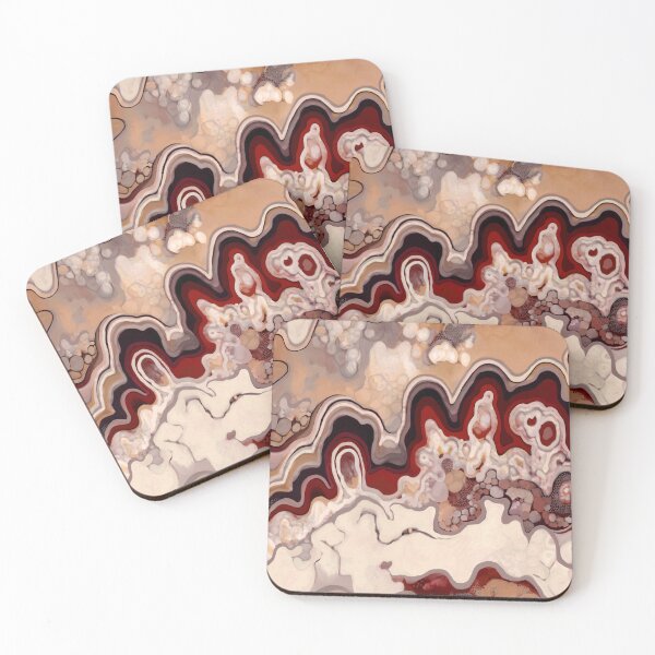Item preview, Abstract design, modern painting, waves, curvy lines designed and sold by Svitac.