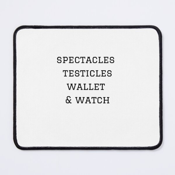 Item preview, Spectacles Testicles Wallet & Watch designed and sold by WinnieMae44.