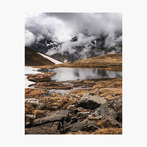 Item preview, ATMOSPHERIC MOUNTAIN LAKE designed and sold by SSP-PRINTS.
