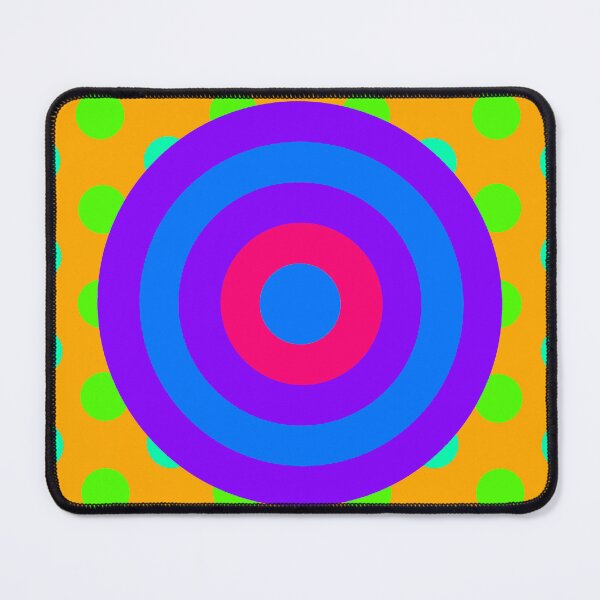 Item preview, Purple Circles on Dots  designed and sold by GEOMETRIC ART   .