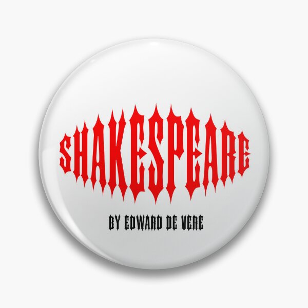 Item preview, SHAKESPEARE. BY EDWARD DE VERE. RED/BLACK. designed and sold by 5hertz.