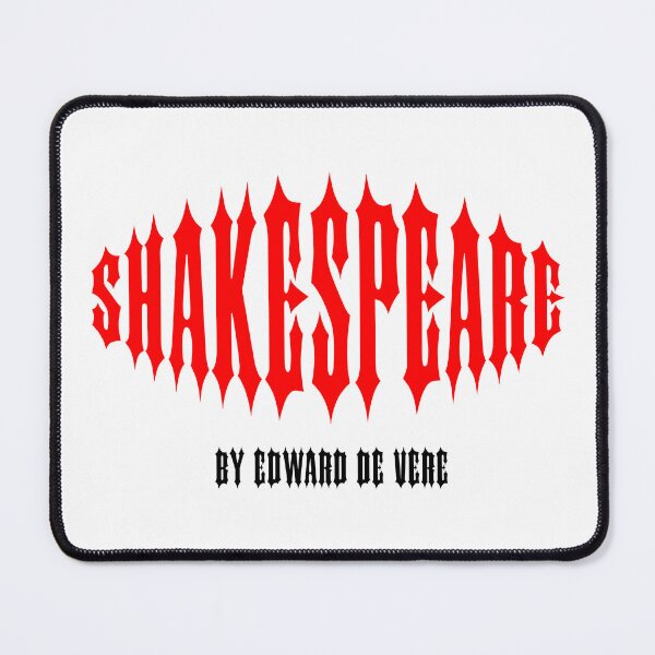 Item preview, SHAKESPEARE. BY EDWARD DE VERE. RED/BLACK. designed and sold by 5hertz.