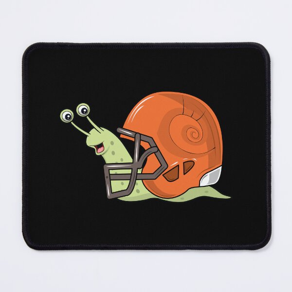 Item preview, Cute snail carrying an american football helmet designed and sold by Donutlovers.