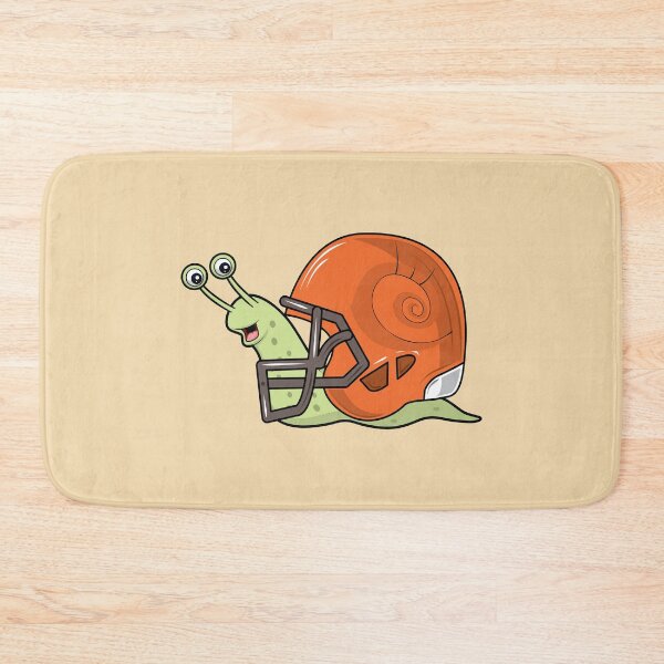 Item preview, Cute snail carrying an american football helmet designed and sold by Donutlovers.