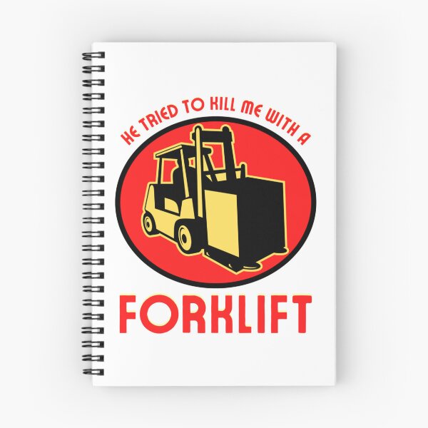 Item preview, He Tried To Kill Me With A Forklift - Face Mask, Tote bags, Pins, and MORE!   designed and sold by ressBoutique.