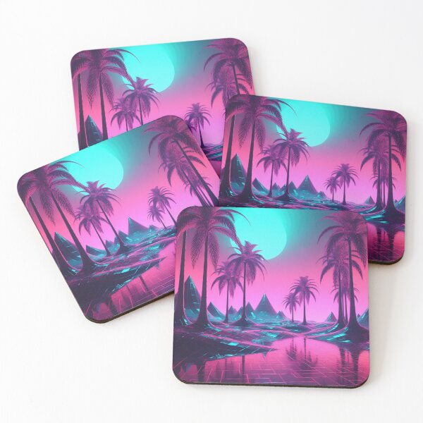 Item preview, Cosmic Dreamscape: A Surreal Synthwave Night designed and sold by Mullet Monkey.