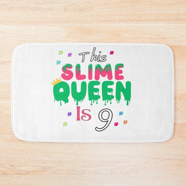 Item preview, This Slime Queen Is 9th , Slime Birthday 9th designed and sold by Stickers  Designer.