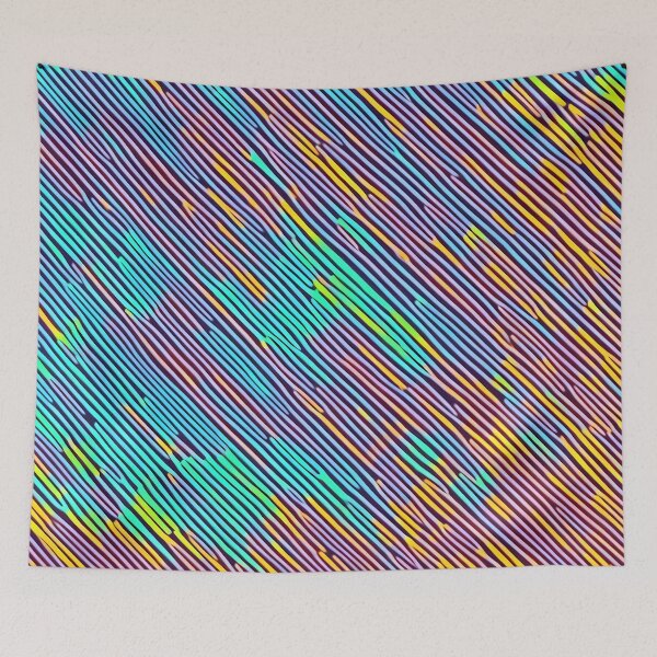 Item preview, Neon rain abstraction designed and sold by Oleksandr Ivanochko.