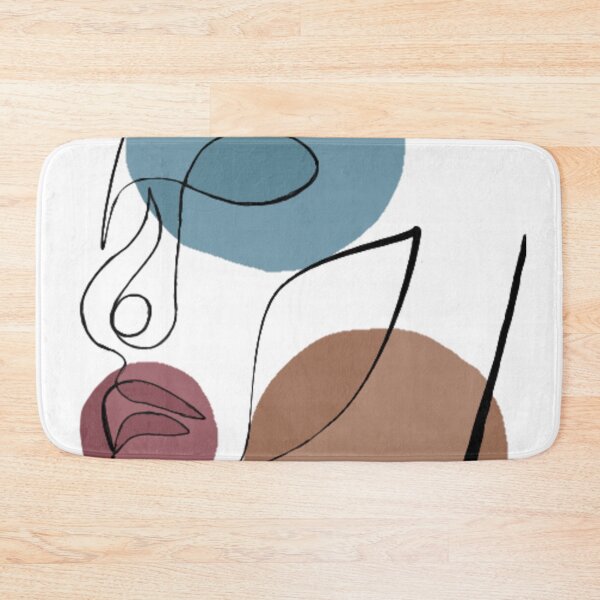 Item preview, Abstract art man face colors designed and sold by Bouanime.