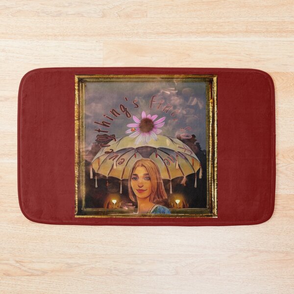 Item preview, Everything is fine, so fine - positive romantic girl portrait photo edit designed and sold by kikidu21.