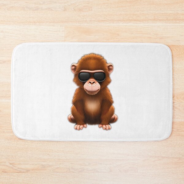 Item preview, Monkey in cartoon style designed and sold by IrinaGuArt.