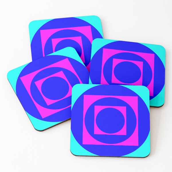 Item preview, Purple Squares designed and sold by GEOMETRIC ART .