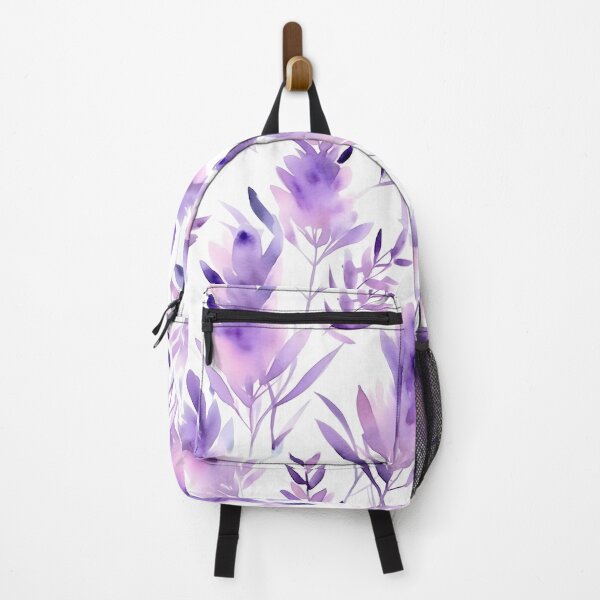 Item preview, Blissful Light Purple Lavender Flowers Watercolor Floral Patterns designed and sold by Wonder Of Light.