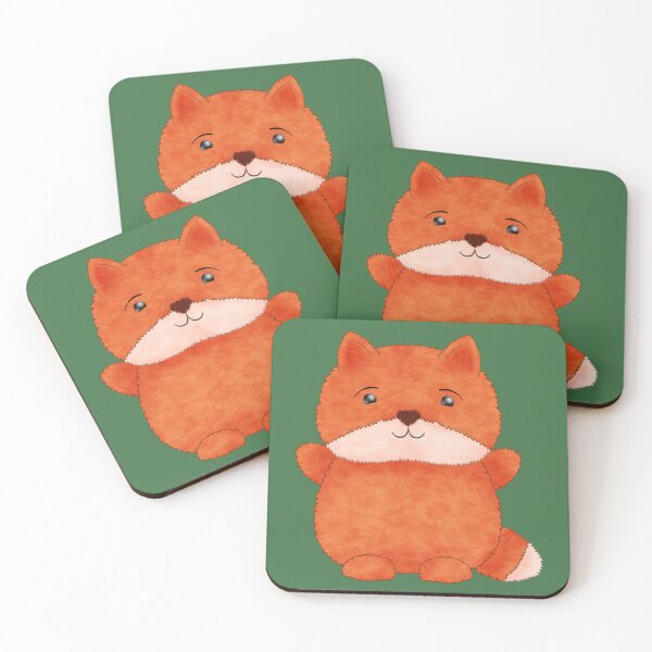Item preview, Fluffy Fox Cuddly Toy Illustration designed and sold by Danii Ann.
