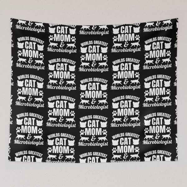 Item preview, Worlds Greatest Cat Mom And Microbiologist | Featuring An Alternate Design On Selected Products designed and sold by McThingummy.