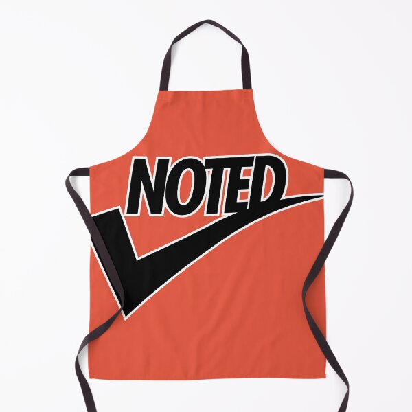 Item preview, Noted Sign Sticker for Work in Swoosh Style designed and sold by DHC-design.
