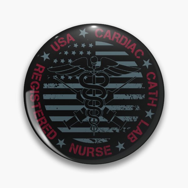 Item preview, Cardiac Cath Lab Nurse American Flag Registered Nurse designed and sold by Get A Wear  Shop.