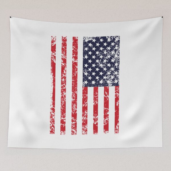 Item preview, Retro American Flag designed and sold by hemp3x.