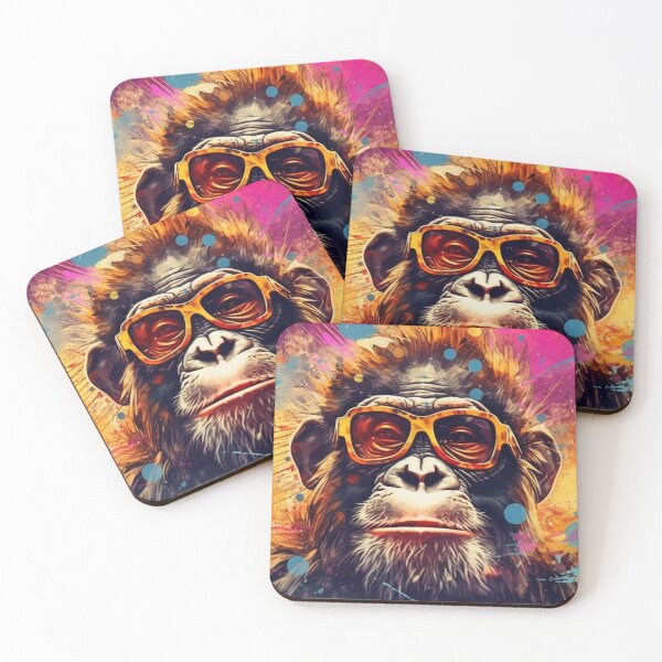 Item preview, Vibrant Monkey designed and sold by WilbDigital.