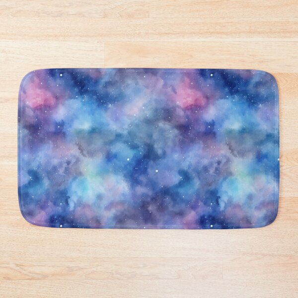 Item preview, Galactic Dreams: Watercolor Galaxy Seamless Pattern designed and sold by OgiPrintShop.