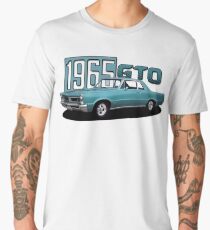 1965 Pontiac GTO 400 Classic Muscle Car Men's Premium T-Shirt
