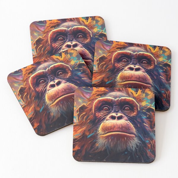 Item preview, Vibrant Monkey designed and sold by WilbDigital.