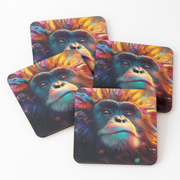 Item preview, Vibrant Monkey designed and sold by WilbDigital.