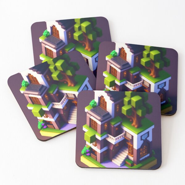 Item preview, Isometric House in Pixel Art designed and sold by WeedSplifs.