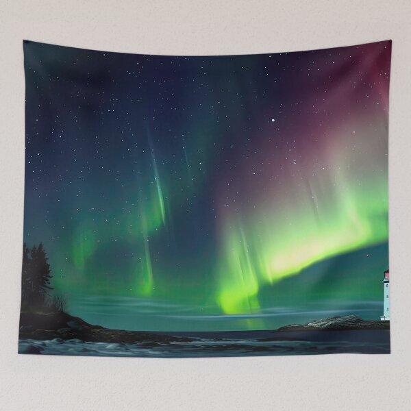 Item preview, Aurora Lighthouse designed and sold by CharlesScottArt.