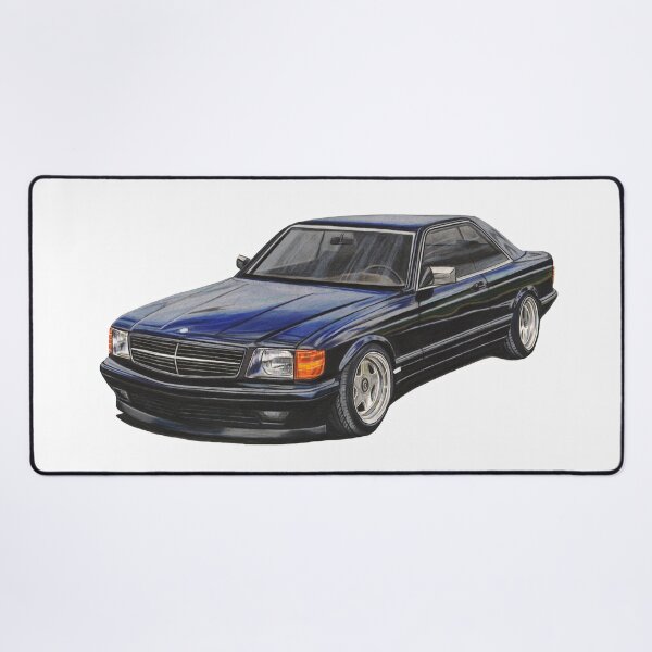 Item preview, Black Elegance Classic German Car designed and sold by SylwiaCarArt.
