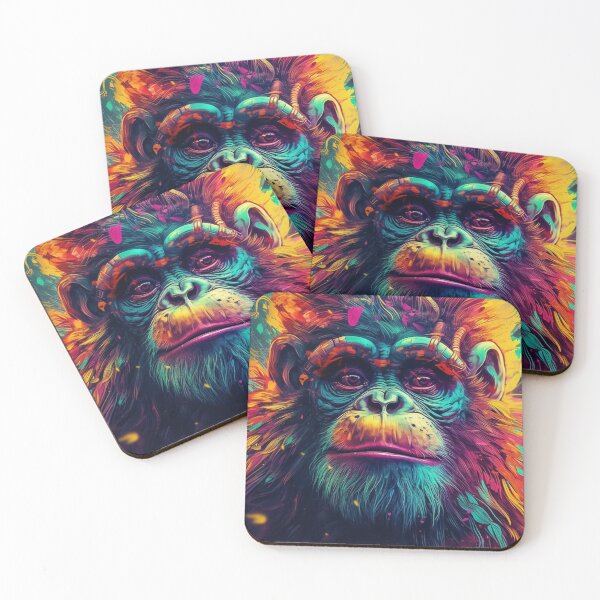 Item preview, Vibrant Monkey designed and sold by WilbDigital.