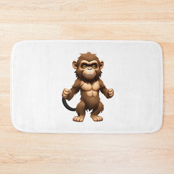 Item preview, Monkey in cartoon style designed and sold by IrinaGuArt.