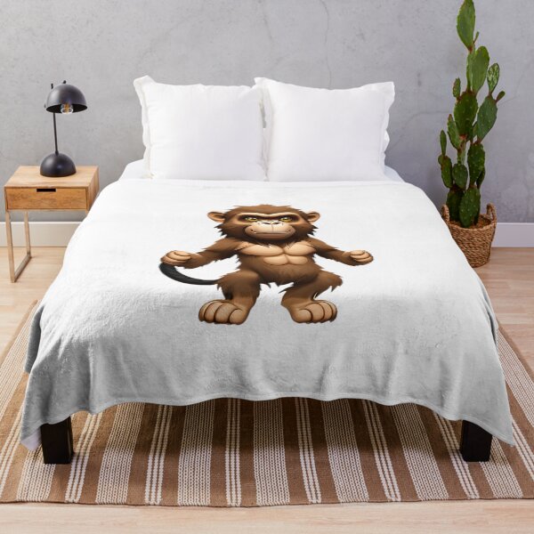 Item preview, Monkey in cartoon style designed and sold by IrinaGuArt.