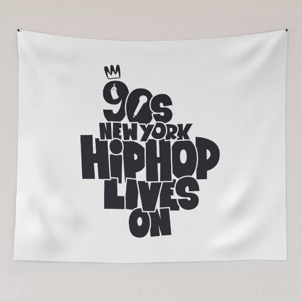 Item preview, Throwback to the Golden Age of Hip Hop's Iconic '90s Era in New York designed and sold by Boogosh.