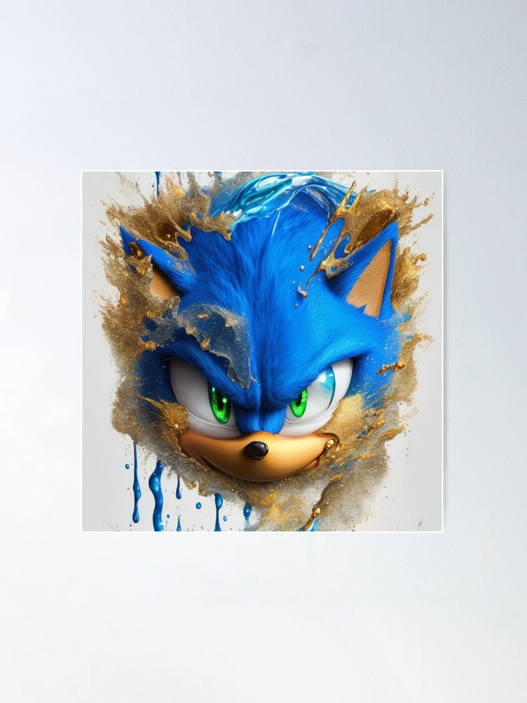 Dark Sonic Poster for Sale by Malakai98