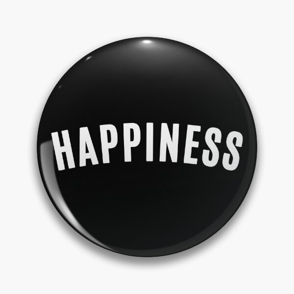 Item preview, Happiness | Simple arched one word text design designed and sold by Phrazify.