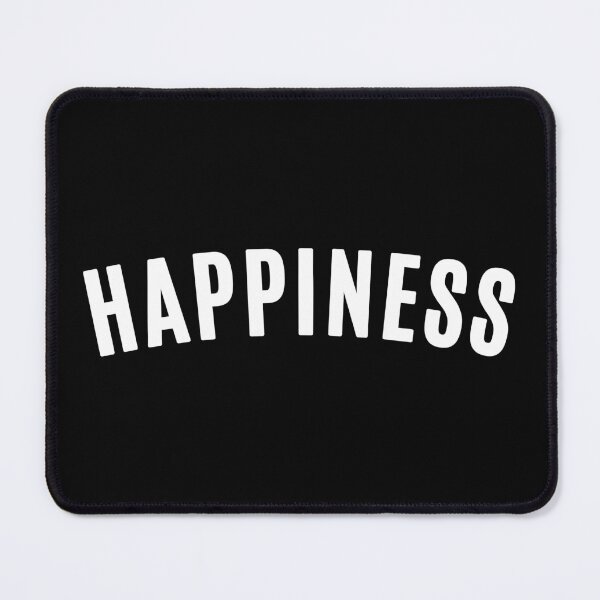 Item preview, Happiness | Simple arched one word text design designed and sold by Phrazify.