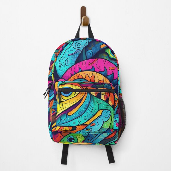 Item preview, Psychedelic Graffiti Gekons Doodles designed and sold by Desfix.
