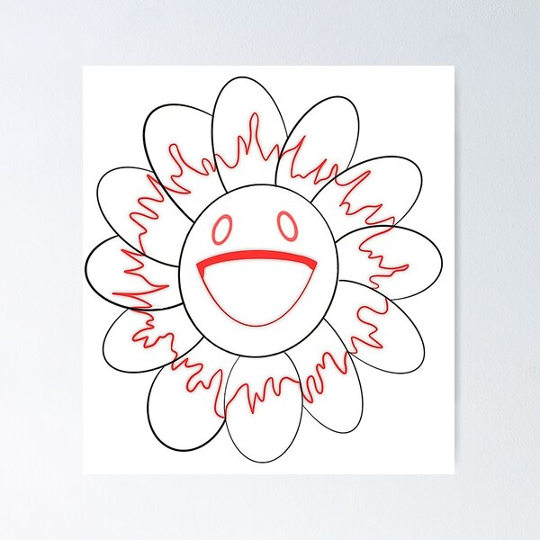 Takashi Murakami Sunflower Posters for Sale