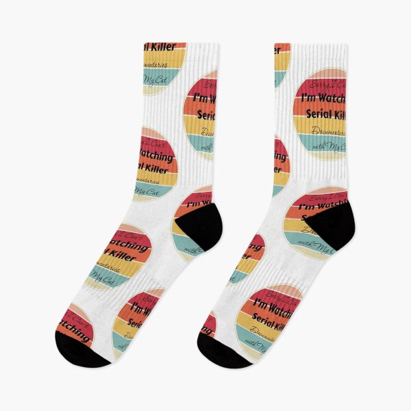 Item preview, Sorry I Can’t I’m Watching Serial Killer Documentaries with My Cat12 designed and sold by vietkieu15.