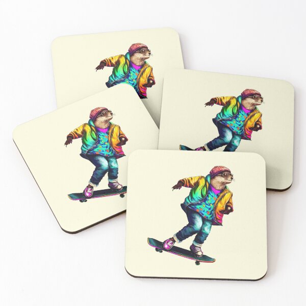 Item preview, Hipster Otter V5 designed and sold by HipsterAnimals.
