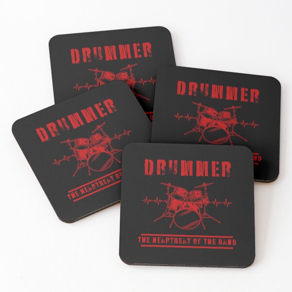 Item preview, Drummer the heartbeat of the band designed and sold by Marti t-shirts.