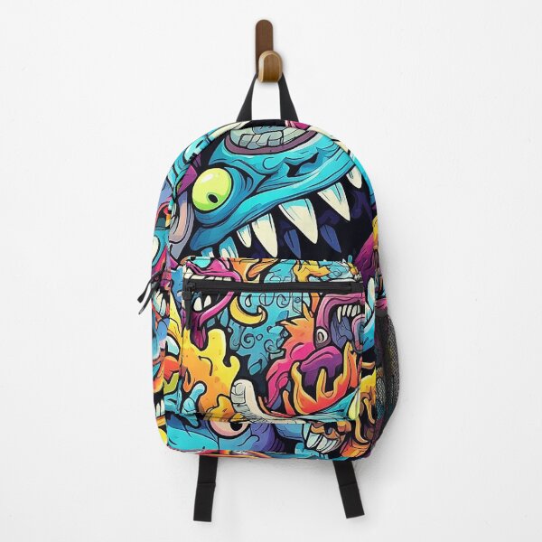 Item preview, Psychedelic Graffiti Demons Doodles designed and sold by Desfix.