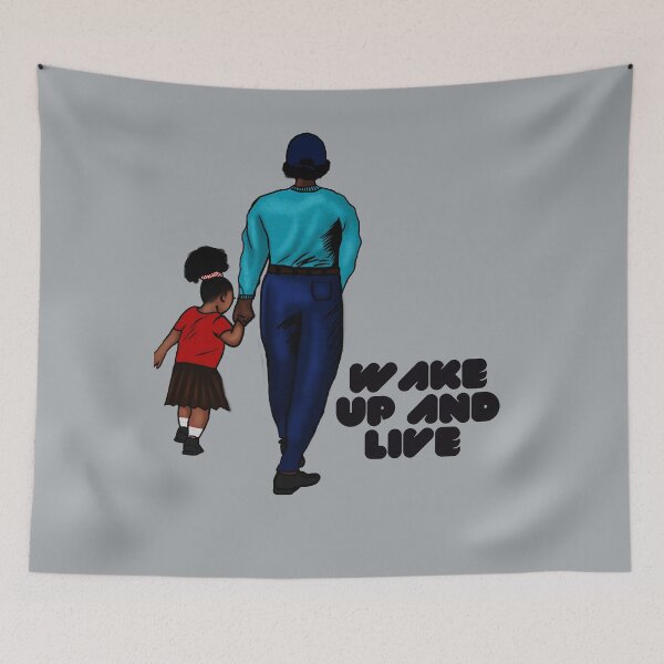 Item preview, WAKE UP AND LIVE designed and sold by Right-UR.