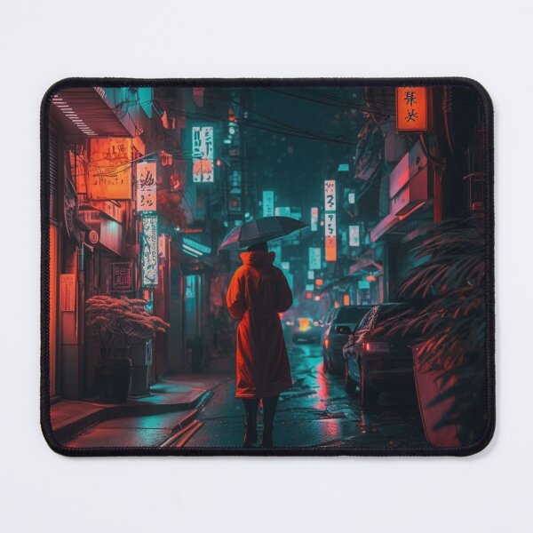 Item preview, Night Tokyo Cyberpunk - AI Generated Art designed and sold by VAWNCREATESAI.