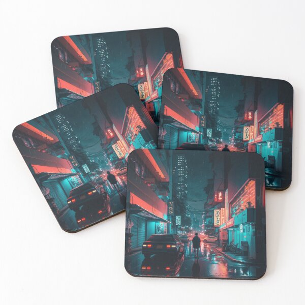 Item preview, Night Tokyo Cyberpunk - AI Generated Art  designed and sold by VAWNCREATESAI.